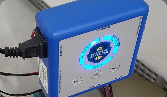 Basement defender smart sump pump monitoring system