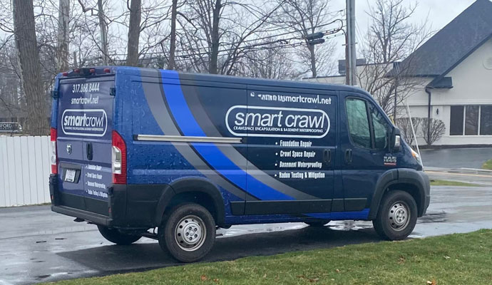 SmartCrawl service van