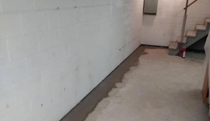 Basement waterproofing in McCordsville, Indiana by SmartCrawl experts