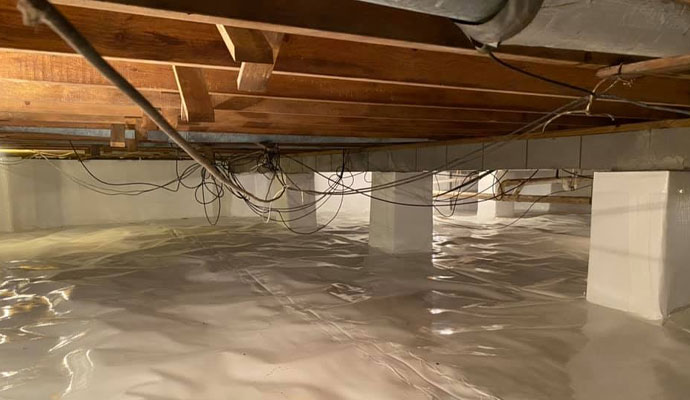 Crawl space repair in McCordsville, IN by SmartCrawl experts