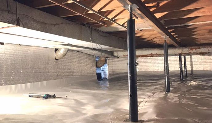 Crawl space repair services in Whitestown, Indiana by SmartCrawl