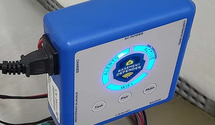 Smart sump pump monitoring device